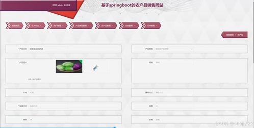 基于Java的农产品销售网站设计与实现开题报告